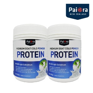 파이오라 뉴질랜드 프리미엄 초유 산양유 단백질 프로틴 파우더 250g 2통 영양보충제